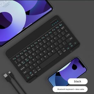 10 inch black Bluetooth Wireless Keyboard  , Languages of English and Chinese