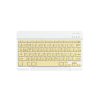 10 inch yellow Bluetooth Wireless Keyboard , Languages of English and Chinese - Image 3