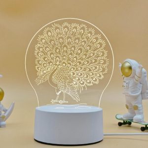 Creative 3d night light activity gift atmosphere bedroom table lamp